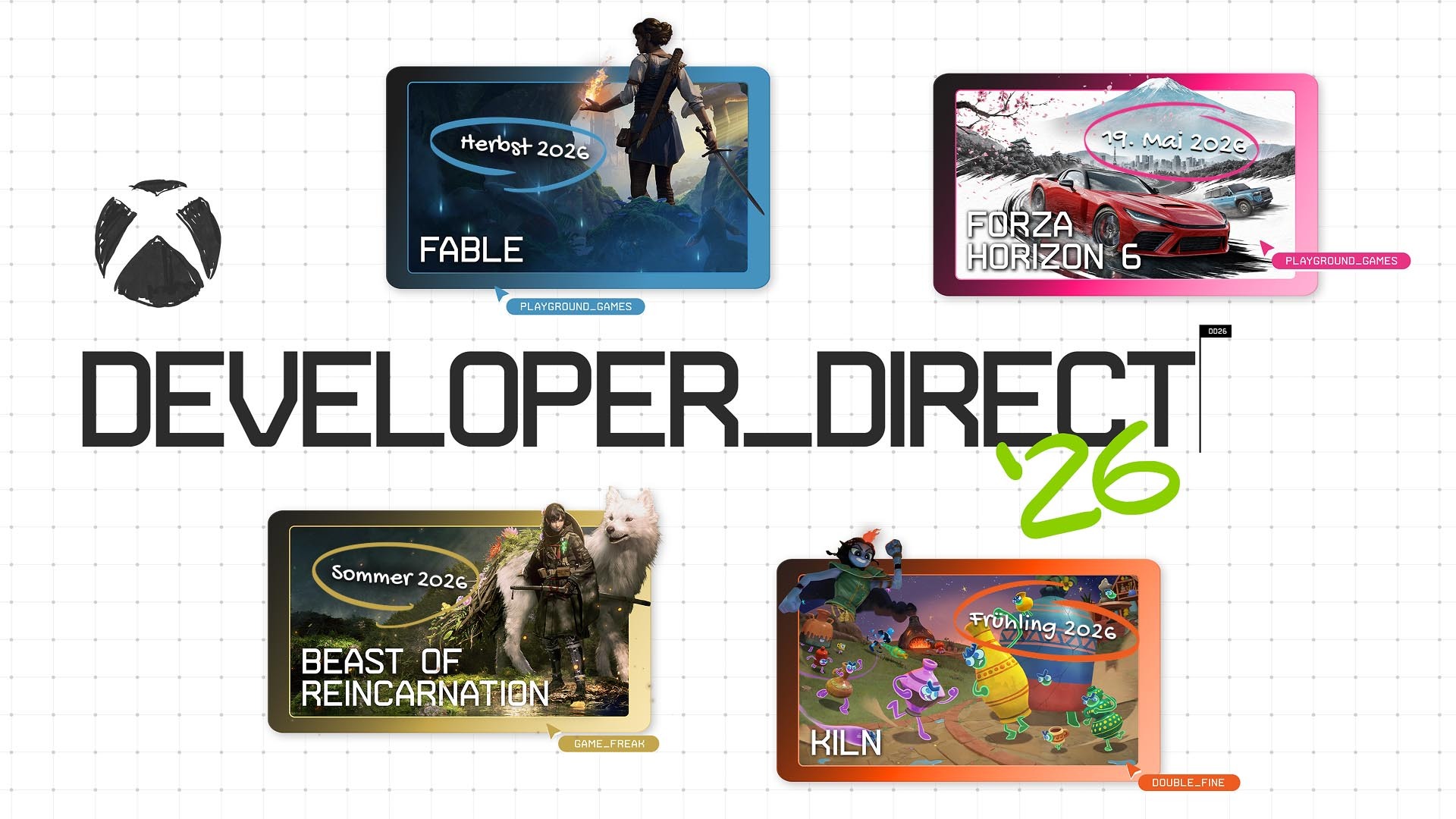Xbox Developer_Direct 2026 in der Zusammenfassung: Alle Ankündigungen, unter anderem zur Überraschung von Double Fine - Xbox Wire DACH