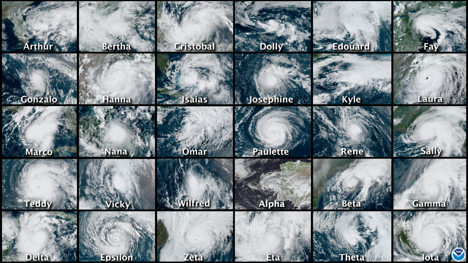 Why are there so many Atlantic named storms? Five possible explanations. » Yale Climate Connections