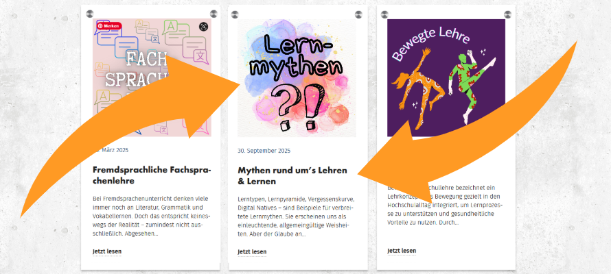 Neu im LEHRELADEN: Mythen rund um’s Lehren & Lernen | Zentrum für Wissenschaftsdidaktik