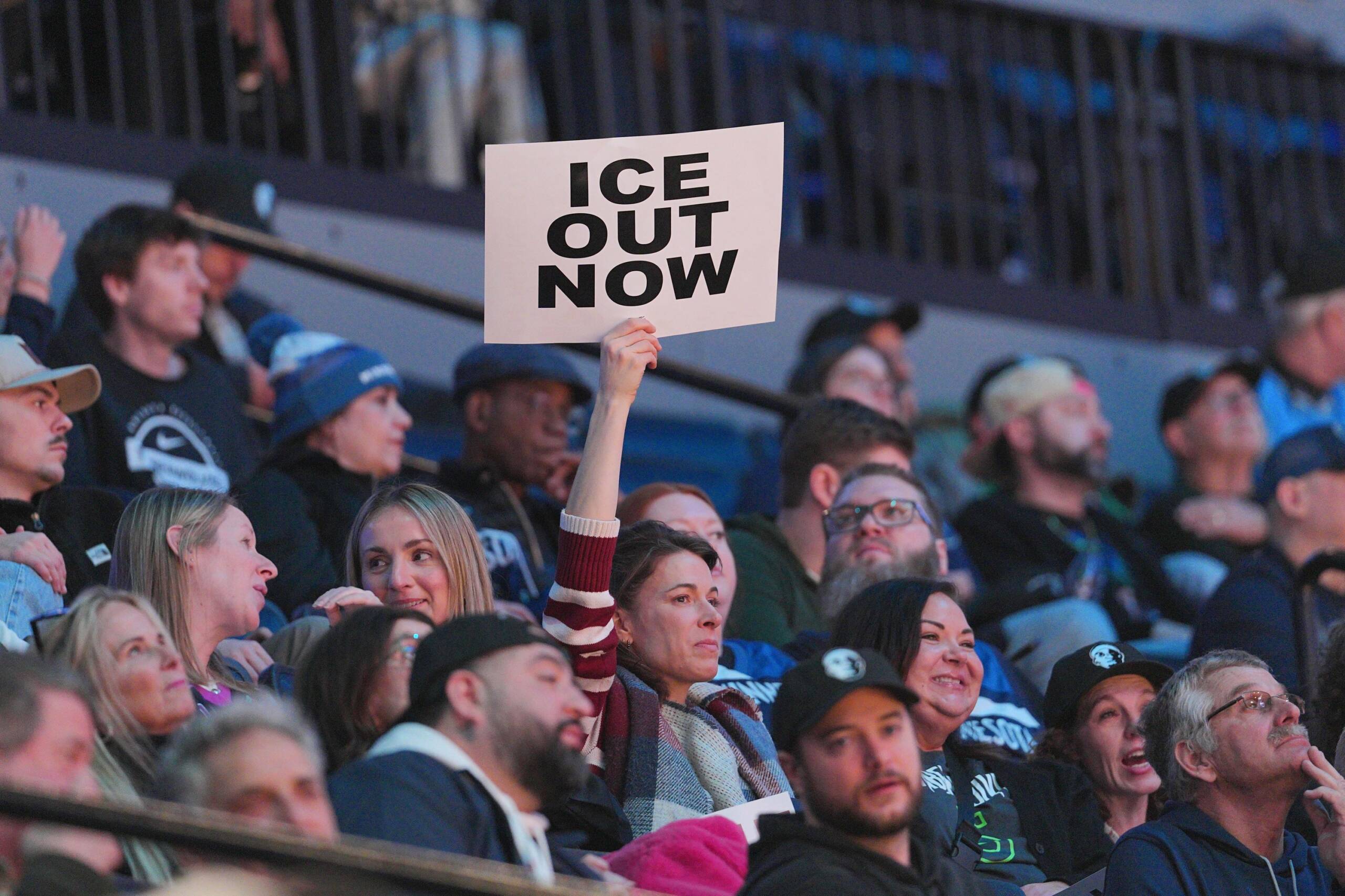 Target Center Was A Ghost Town On Sunday - Zone Coverage